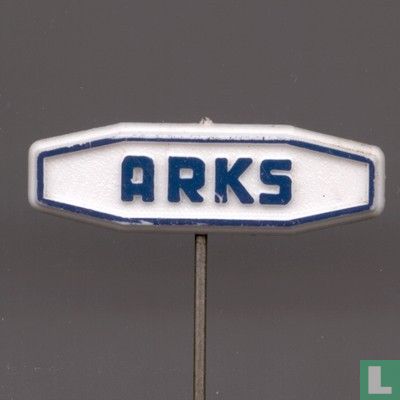 Arks [blauw op wit]