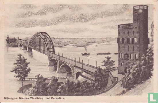 Nieuwe Waalbrug met Belvedére - Image 1