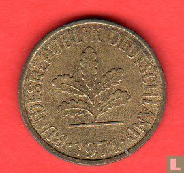 Duitsland 5 pfennig 1971 (D) - Afbeelding 1
