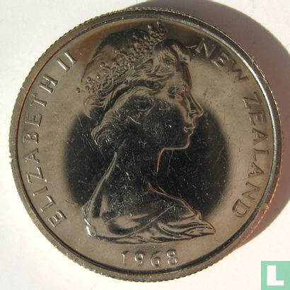 Nieuw-Zeeland 5 cents 1968 - Afbeelding 1
