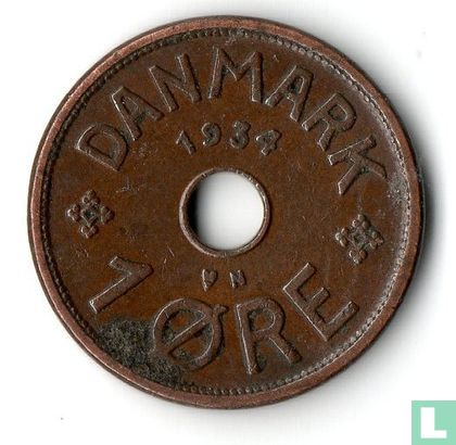 Danemark 1 øre 1934 - Image 1