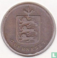 Guernsey 1 double 1830 - Image 2