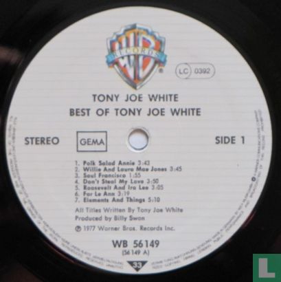 Best of Tony Joe White - Afbeelding 3