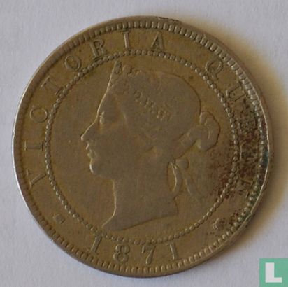 Jamaica 1 penny 1871 - Image 1