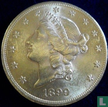 Vereinigte Staaten 20 Dollar 1899 (ohne S) - Bild 1