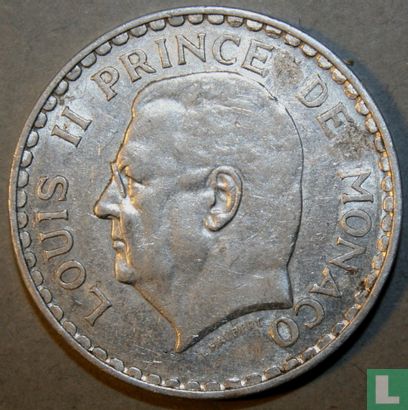 Monaco 5 Franc 1945 - Bild 2