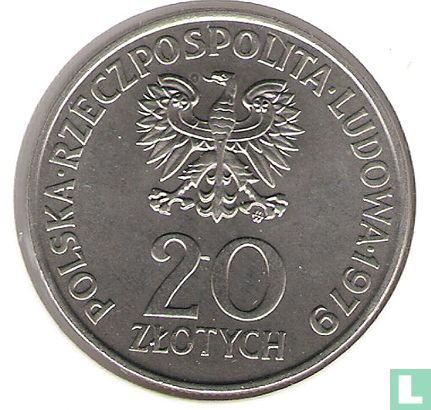 Pologne 20 zlotych 1979 "International Year of the Child" - Image 1