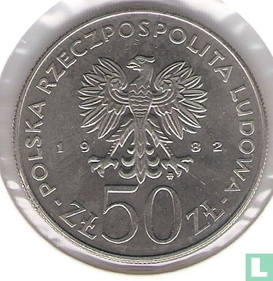 Polen 50 zlotych 1982 "Boleslaw III Krzywousty" - Afbeelding 1