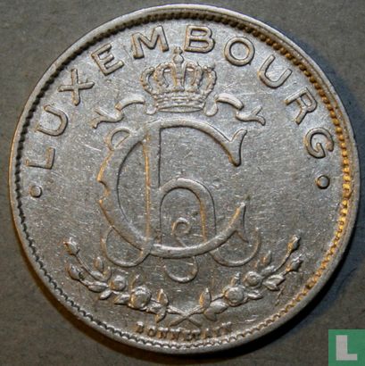 Luxemburg 1 franc 1924 - Afbeelding 2