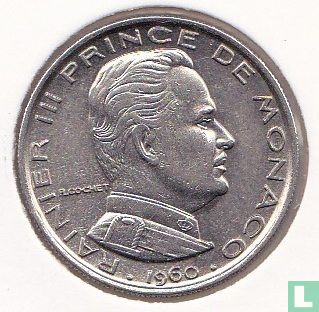 Monaco 1 franc 1960 - Afbeelding 1