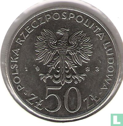 Polen 50 zlotych 1983 "Jan III Sobieski" - Afbeelding 1