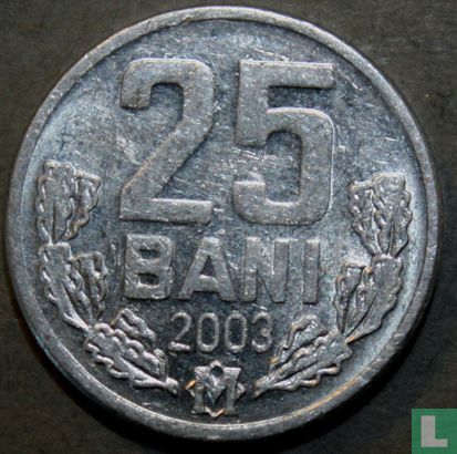 Moldavië 25 bani 2003 - Afbeelding 1