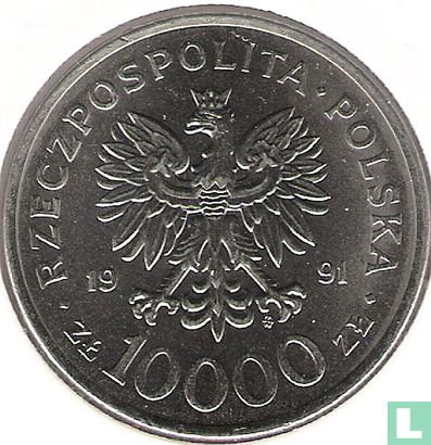 Poland 10000 zlotych 1991 "200th anniversary Polish constitution" - Image 1