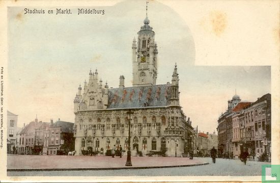 Stadhuis en Markt - Middelburg