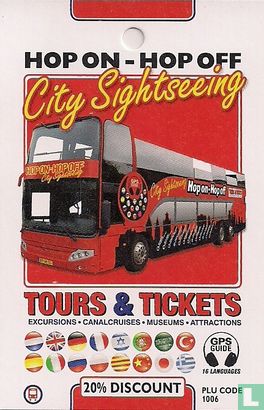 Tours & Tickets - City Sightseeing Amsterdam - Hop On - Hop Off - Afbeelding 1