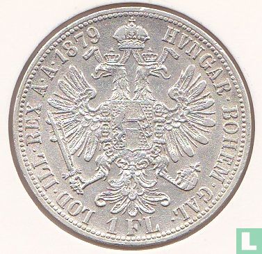 Austria 1 florin 1879 - Image 1