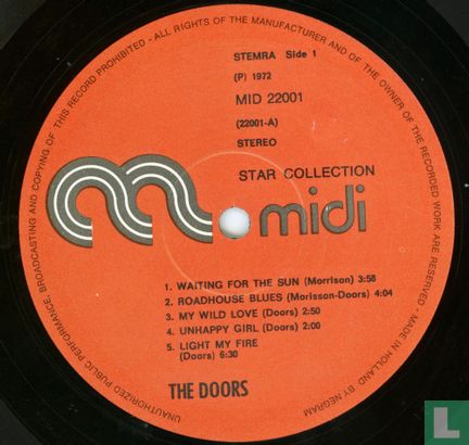 Star-Collection The Doors - Afbeelding 3
