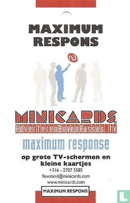 Minicards - Adverteren boven kassa´s - Maximum Respons - Afbeelding 1