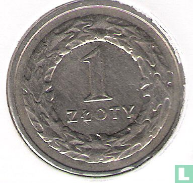 Pologne 1 zloty 1991 - Image 2