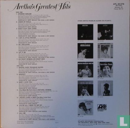 Aretha's greatest hits - Image 2