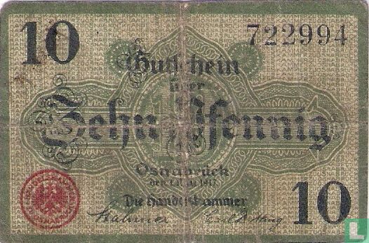 Osnabrück 10 Pfennig - Afbeelding 1