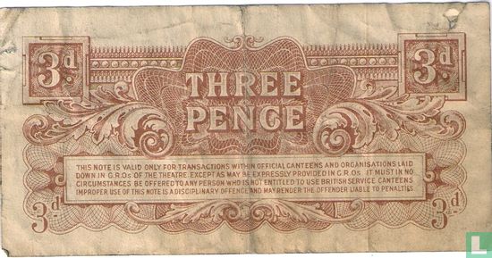BAF 3 Pence - Image 2