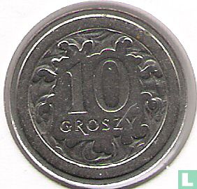 Poland 10 groszy 2006 - Image 2