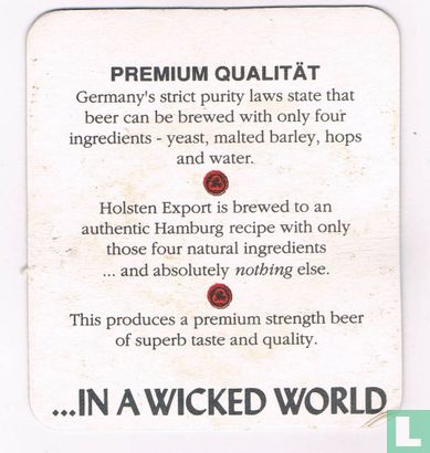 ...a pure beer - Holsten Export Premium Qualität - Bild 2