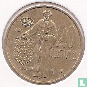 Monaco 20 centimes 1979 - Afbeelding 2