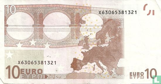 Zone Euro 10 Euro X-E-T - Image 2