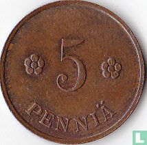 Finland 5 penniä 1934 - Image 2