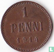 Finlande 1 penni 1914 - Image 1