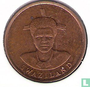 Swaziland 1 cent 1986 (bronze) - Image 2