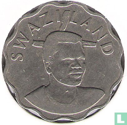 Swaziland 20 cents 1996 - Image 2