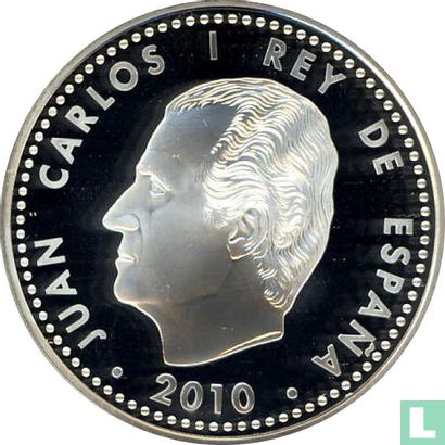 Spanje 10 euro 2010 (PROOF) "Presidency of the European Union Council" - Afbeelding 1