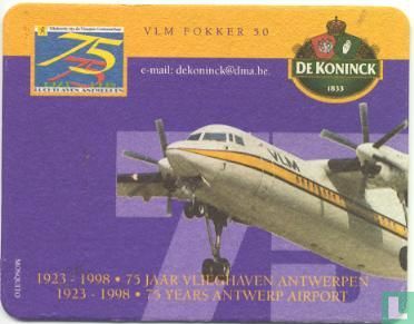 75 Jaar Vlieghaven Antwerpen : VLM Fokker 50