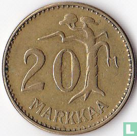 Finland 20 markkaa 1956 - Afbeelding 2