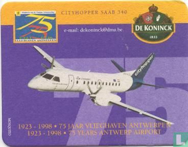 75 Jaar Vlieghaven Antwerpen : Cityhopper Saab 340