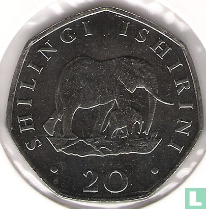 Tanzania 20 shilingi 1992 - Image 2