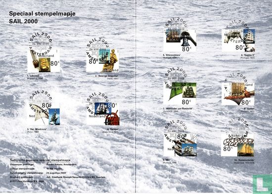 Sail 2000 Stempelmapje - Image 2