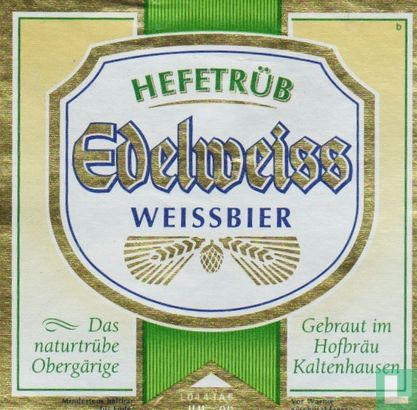 Edelweiss Hefetrüb Weissbier