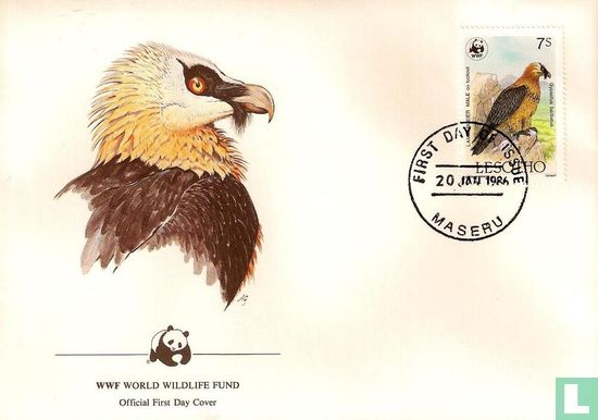 WWF-bearded vulture ou barbe vautour