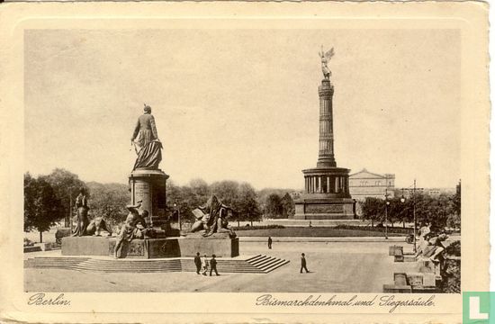 Bismarckdenkmal und Siegessäule