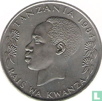 Tanzania 1 shilingi 1984 - Image 1
