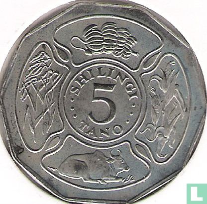 Tanzania 5 shilingi 1993 - Image 2