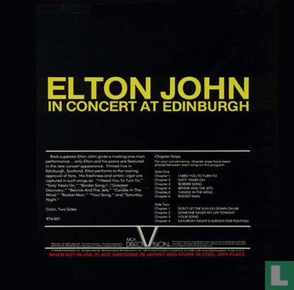 In Concert At Edinburgh  - Image 2