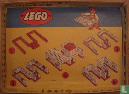 Lego 308-3 Fire Station - Image 2