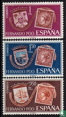 100 Years stamps Fernando Poo
