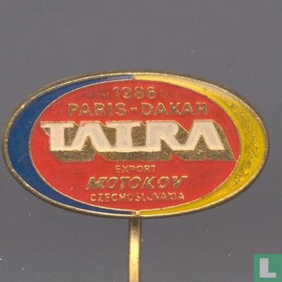 1986 Paris-Dakar Tatra export motokov Czechoslovakia