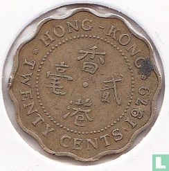 Hongkong 20 cent 1979 - Bild 1